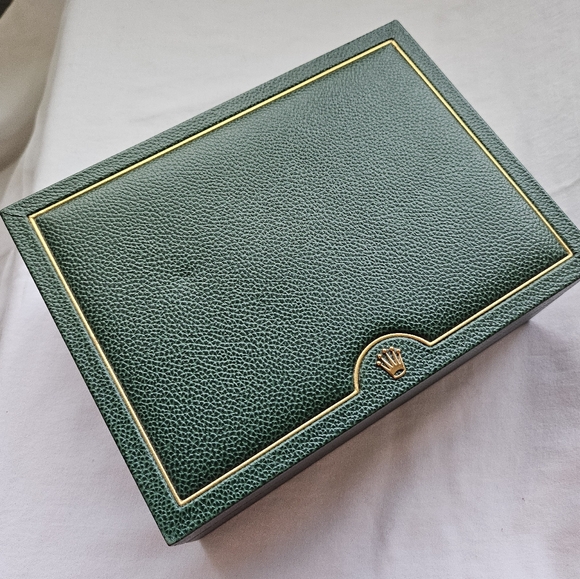 ROLEX jewelry box green - Picture 2 of 5